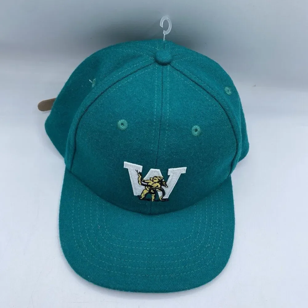 Worship Supplies Cheeky 6 Panel Hat Mens OSFA Blue Strapback Everglade Logo NWOT